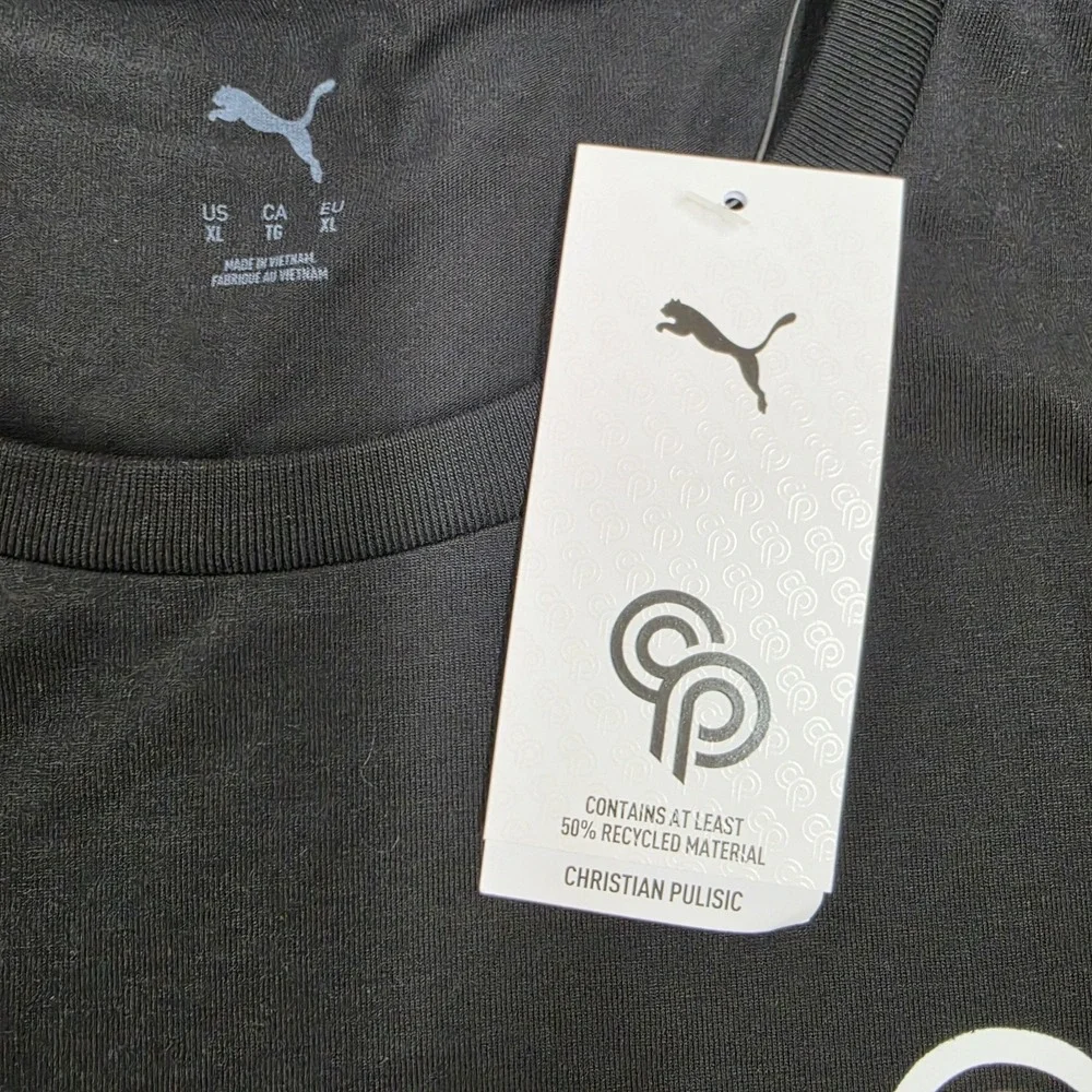 Christian Pulisic Puma CP Never Stop Tee 660300 10 Men's Size XLarge